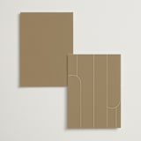 "Loren" - Table Numbers in Cotton by Christie Garcia - Back of Card Options