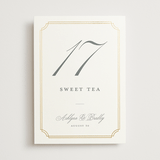"Formally" - Table Numbers in Mist by Sarah Brown - Front