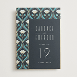 "Deco pattern" - Table Numbers in Cote d'azur by Ana de Sousa - Front