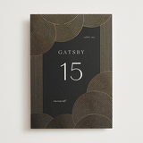 "ionic" - Table Numbers in Onyx by Lori Wemple - Front