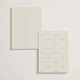 "Walnut" - Table Numbers in Linen by Blustery August - Back of Card Options