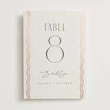 "Newberry" - Table Numbers in Bisque by Kristie Kern - Front
