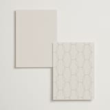 "Newberry" - Table Numbers in Bisque by Kristie Kern - Back of Card Options
