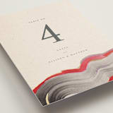 "Agate" - Table Numbers in Gem by Sumak Studio - Detail
