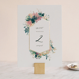 "Pretty Wildflowers" - Table Numbers in Garden by Lori Wemple - Front