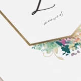 "Pretty Wildflowers" - Table Numbers in Garden by Lori Wemple - Detail