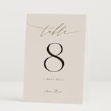 "gathering" - Table Numbers in Smoke by Olivia Raufman - Folded