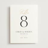 "Idyllic" - Table Numbers in Sugar by Jessica Williams - Front