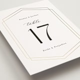 "Formally" - Table Numbers in Cloud by Carly Reed Walker - Detail