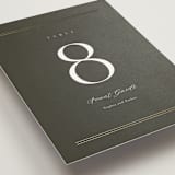 "Perfect Pair" - Table Numbers in Olive by Stacey Meacham - Detail