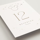 "Disney's Minimal Mickey Mouse" - Table Numbers in Celebration by Jennifer Postorino - Detail