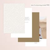 "Henley" - Table Numbers in Quartz by Kristie Kern - Back of Card Options