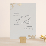 "far and away" - Table Numbers in Lily by Design Lotus - Front