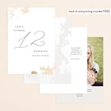 "far and away" - Table Numbers in Lily by Design Lotus - Back of Card Options