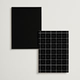 "Warm affection" - Table Numbers in Cotton by Stacey Meacham - Back of Card Options