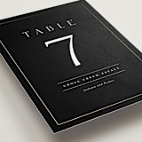 "Warm affection" - Table Numbers in Evening by Stacey Meacham - Detail