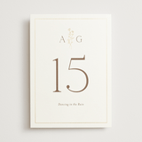 "kouignette" - Table Numbers in Chiffon by chocomocacino - Front