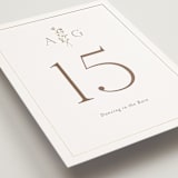 "kouignette" - Table Numbers in Chiffon by chocomocacino - Detail
