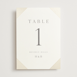 "Song of Solomon" - Table Numbers in Slate by Vanessa Doyle - Front