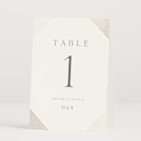 "Song of Solomon" - Table Numbers in Slate by Vanessa Doyle - Folded