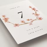 "Love Blossom" - Table Numbers in Blush by Petra Kern - Detail