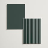 "Elegant Lillies" - Table Numbers in Forest by Stacey Meacham - Back of Card Options