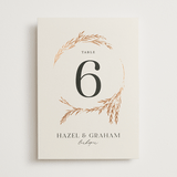 "Locket" - Table Numbers in Pearl by Erin L. Wilson - Front