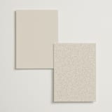 "Botanical Edge" - Table Numbers in Latte by Susan Moyal - Back of Card Options