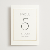 "Luster" - Table Numbers in Cotton by Stacey Meacham - Front