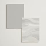 "Overlay" - Table Numbers in Silk by Kelly Schmidt - Back of Card Options