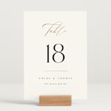 "Overlay" - Table Numbers in Silk by Kelly Schmidt - Displayed (stand not included)