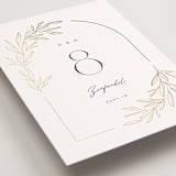 "Bianca" - Table Numbers in Ink by Kristie Kern - Detail