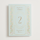 "Castle" - Table Numbers in Hummingbird by Claudia Orengo - Front