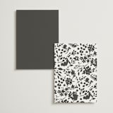 "Formal lines" - Table Numbers in Iron by Erica Krystek - Back of Card Options