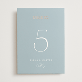 "Gilded Edge" - Table Numbers in Provincial by Angela Thompson - Front