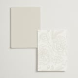 "You & Me" - Table Numbers in Classique by Design Lotus - Back of Card Options