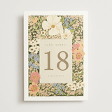 "In The Garden" - Table Numbers in Sherbert by Leah Bisch - Front