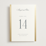 "The Ritz" - Table Numbers in Quartz by Kristie Kern - Front