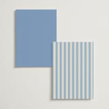"Garden Whisper" - Table Numbers in Coastal by Susan Moyal - Back of Card Options