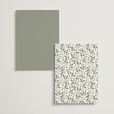 "Country Garden" - Table Numbers in Verdant by Susan Moyal - Back of Card Options