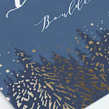 "Aspen" - Table Numbers in Midnight by Kristie Kern - Detail