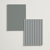"Refined style" - Table Numbers in Slate by Stacey Meacham - Back of Card Options