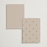 "Sunset by the Sea" - Table Numbers in Tan by lulu and isabelle - Back of Card Options
