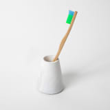 "Grey & White Toothbrush Holder" - Belly Bands in gray by Pretti.Cool
