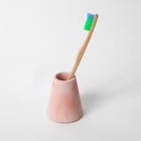 "Pink & Coral Toothbrush Holder" - Belly Bands in pink by Pretti.Cool