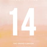 "Ombre" - Table Numbers in Mandarin by Dean Street - Detail