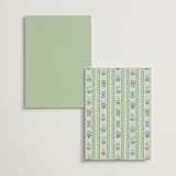 "River Valley" - Table Numbers in Pine by Paper Sun Studio - Back of Card Options