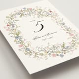 "flowering arch" - Table Numbers in Sage by Lori Wemple - Detail