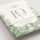 "gates and pillars" - Table Numbers in Sap by Becky Nimoy - Detail