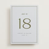 "callum" - Table Numbers in Lavender by Ellen Schlegelmilch - Front